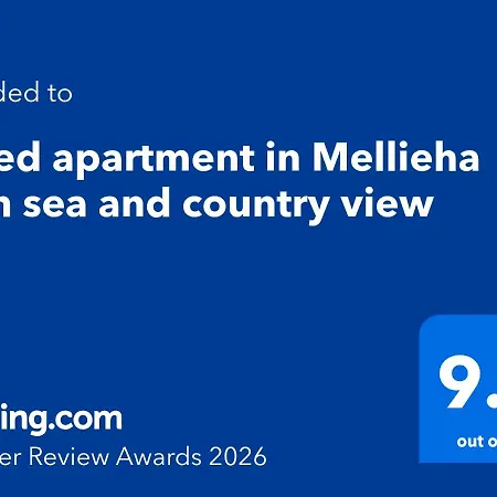 2-bed In With Sea And Country View * Mellieha